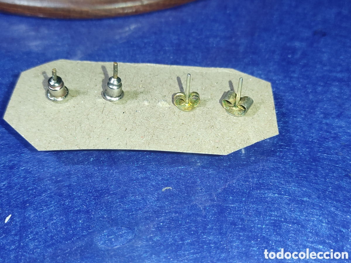 Joyeria: Pendientes perlas y perlas grises.Vintage. - Foto 4