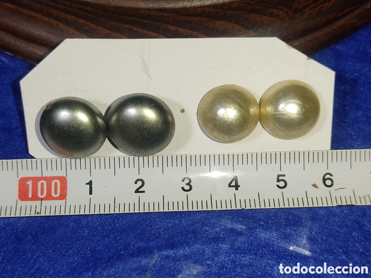 Joyeria: Pendientes perlas y perlas grises.Vintage. - Foto 1