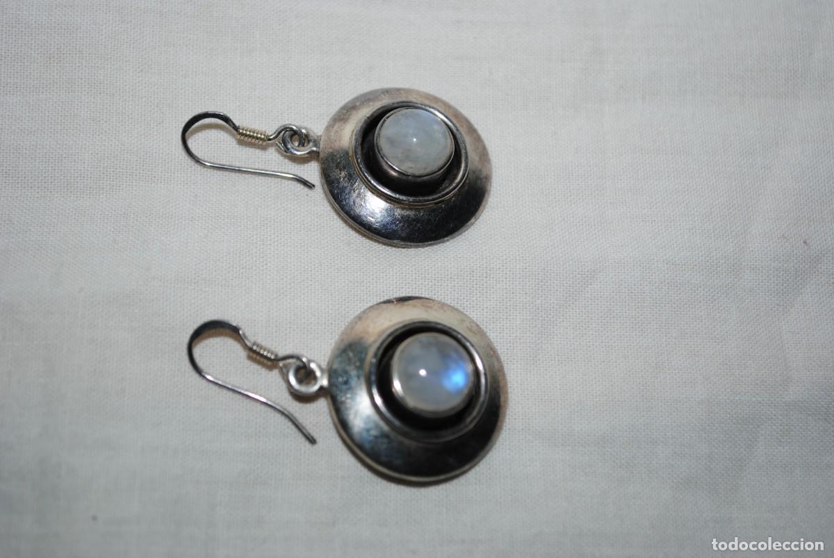 Joyeria: PENDIENTES DE PLATA CON PERLA TRANSLUCIDA - Foto 3