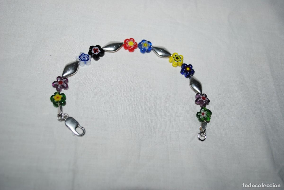 Joyeria: PULSERA DE PLATA , Y CRISTAL DE MURANO - Foto 1