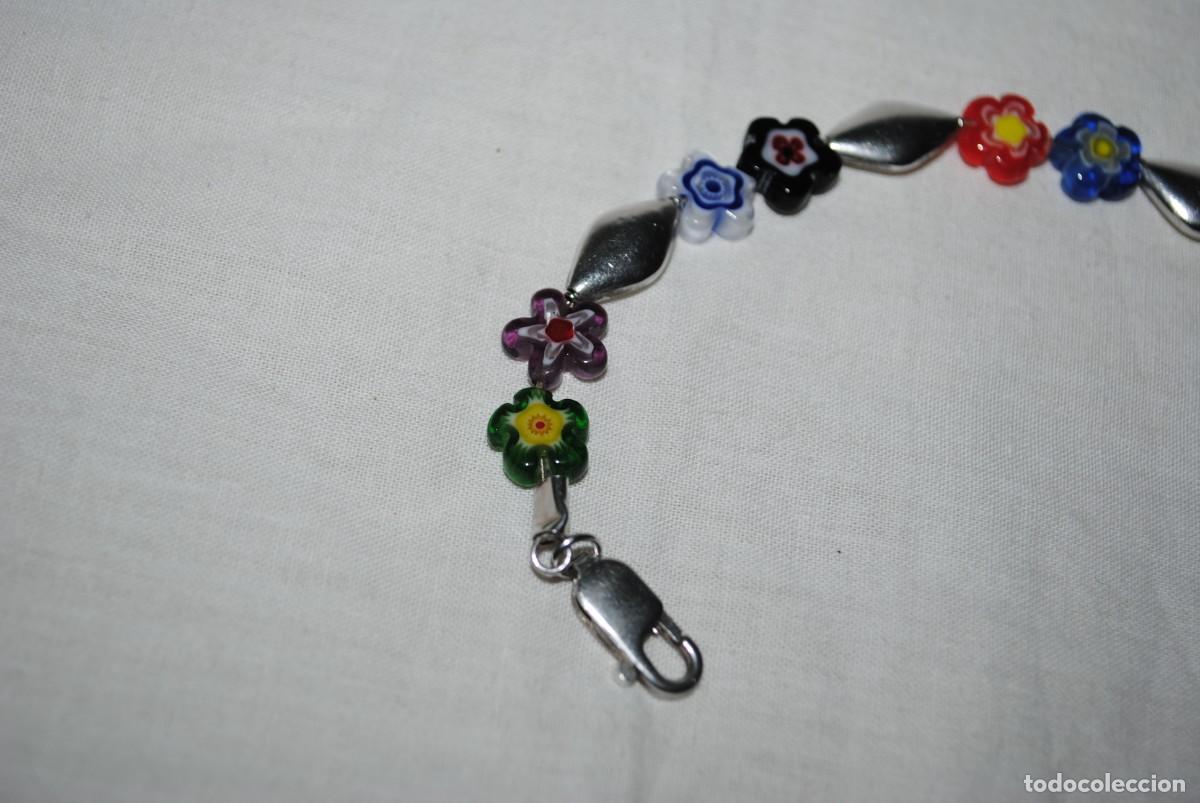 Joyeria: PULSERA DE PLATA , Y CRISTAL DE MURANO - Foto 2