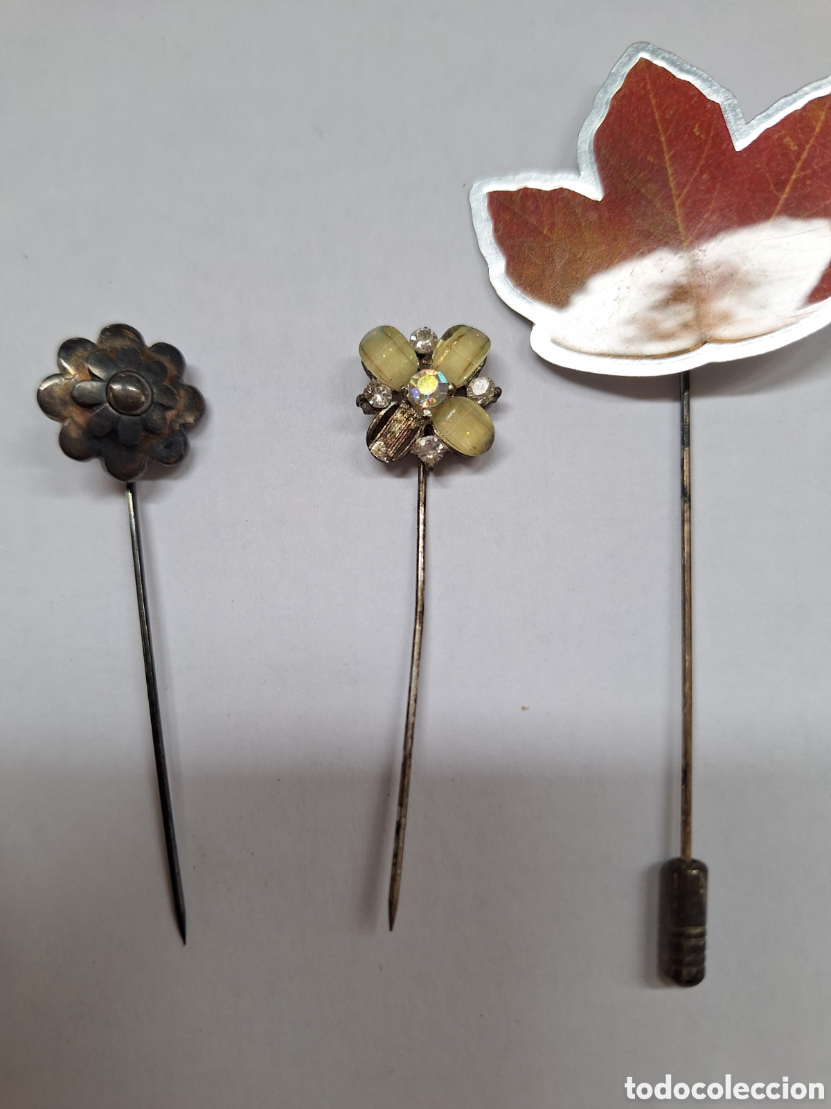 Joyeria: Antiguas agujas para colocar en el pa&ntilde;uelo - Foto 3
