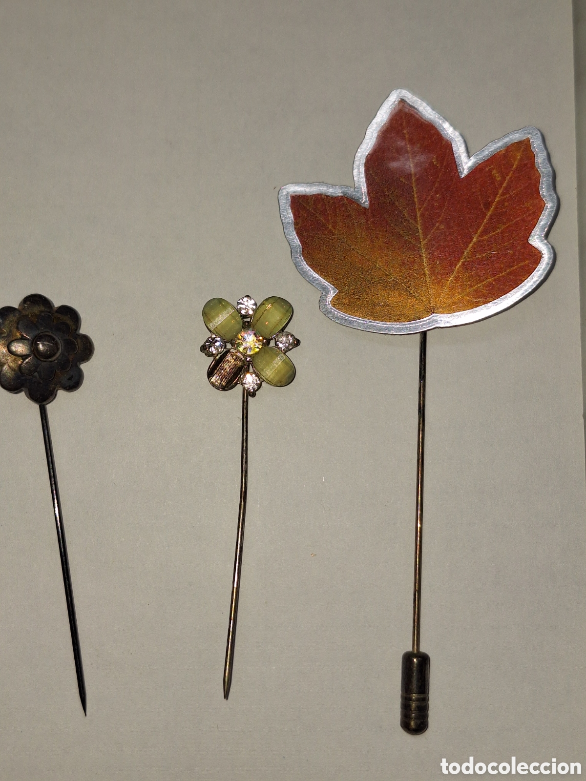 Joyeria: Antiguas agujas para colocar en el pa&ntilde;uelo - Foto 1