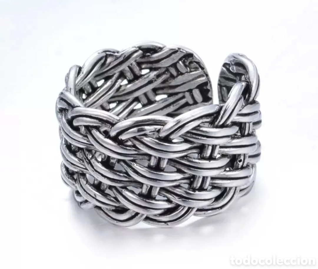 Joyeria: FANT&Aacute;STICO ANILLO DE PLATA TIBETANA. REF S5 EOS ANILLOS - Foto 3