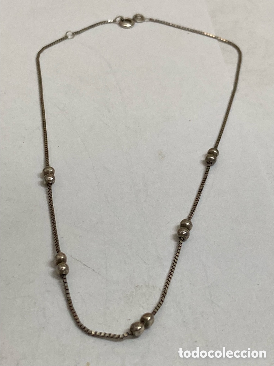 Joyeria: Cadena y colgante de plata CC152 - Foto 1