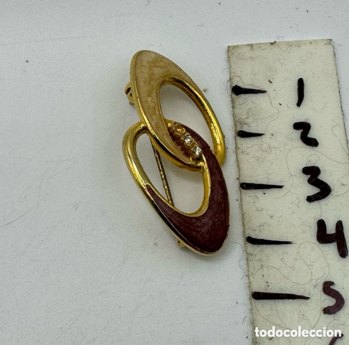 Joyeria: Antiguo Broche Modernista - Foto 8