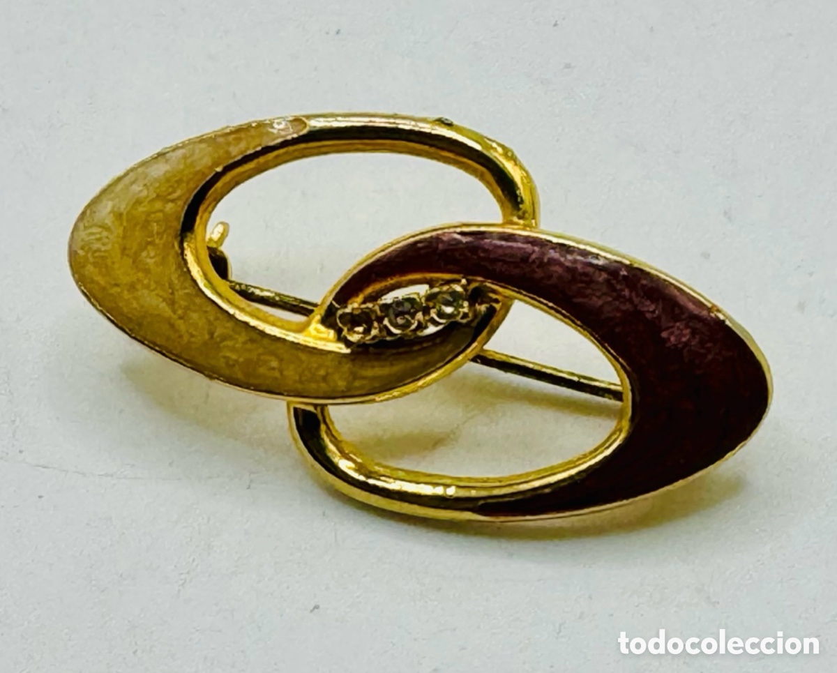 Joyeria: Antiguo Broche Modernista - Foto 1