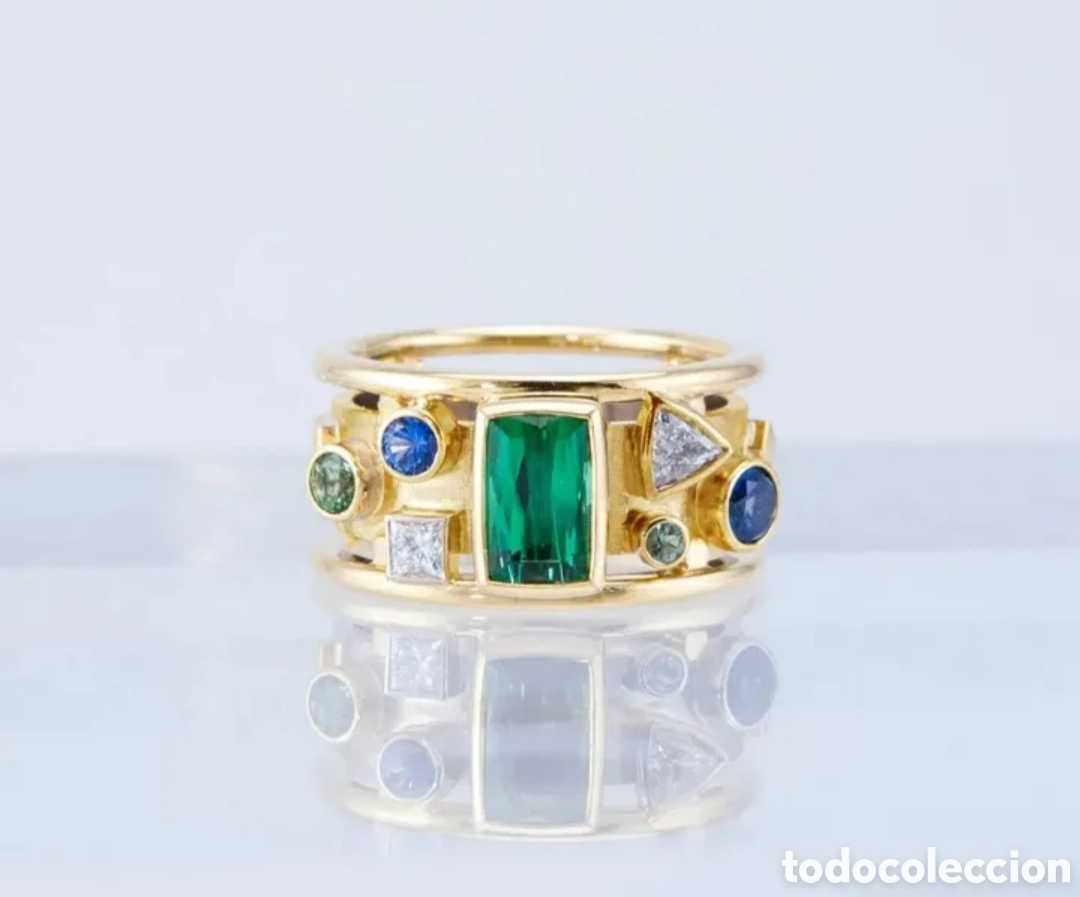 Joyeria: FANT&Aacute;STICO ANILLO CON CIRCONITAS. REF S4 EOS ANILLOS - Foto 1