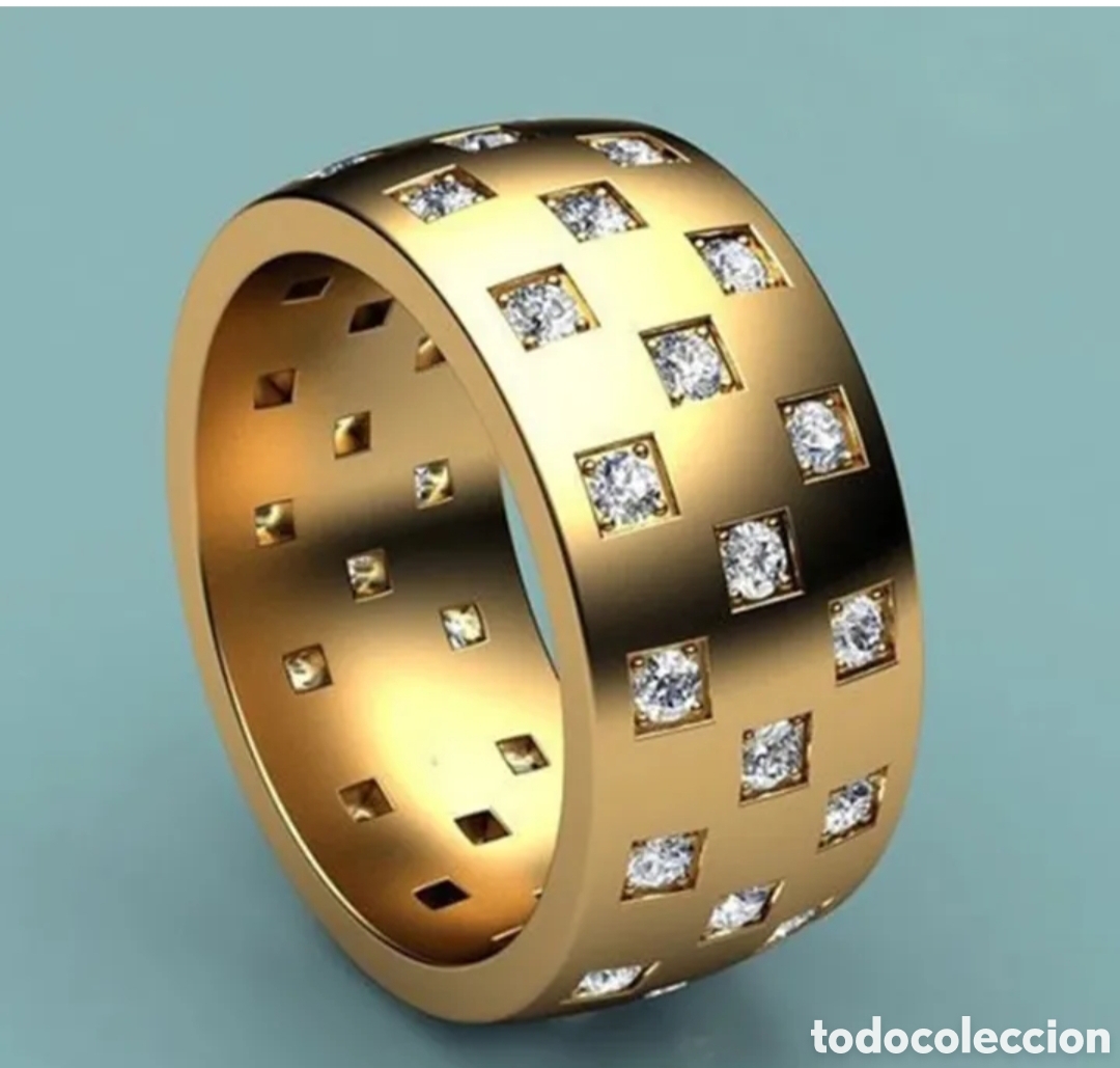 Joyeria: MAGNIFICO ANILLO CON CIRCONITAS. REF S4 EOS ANILLOS - Foto 1