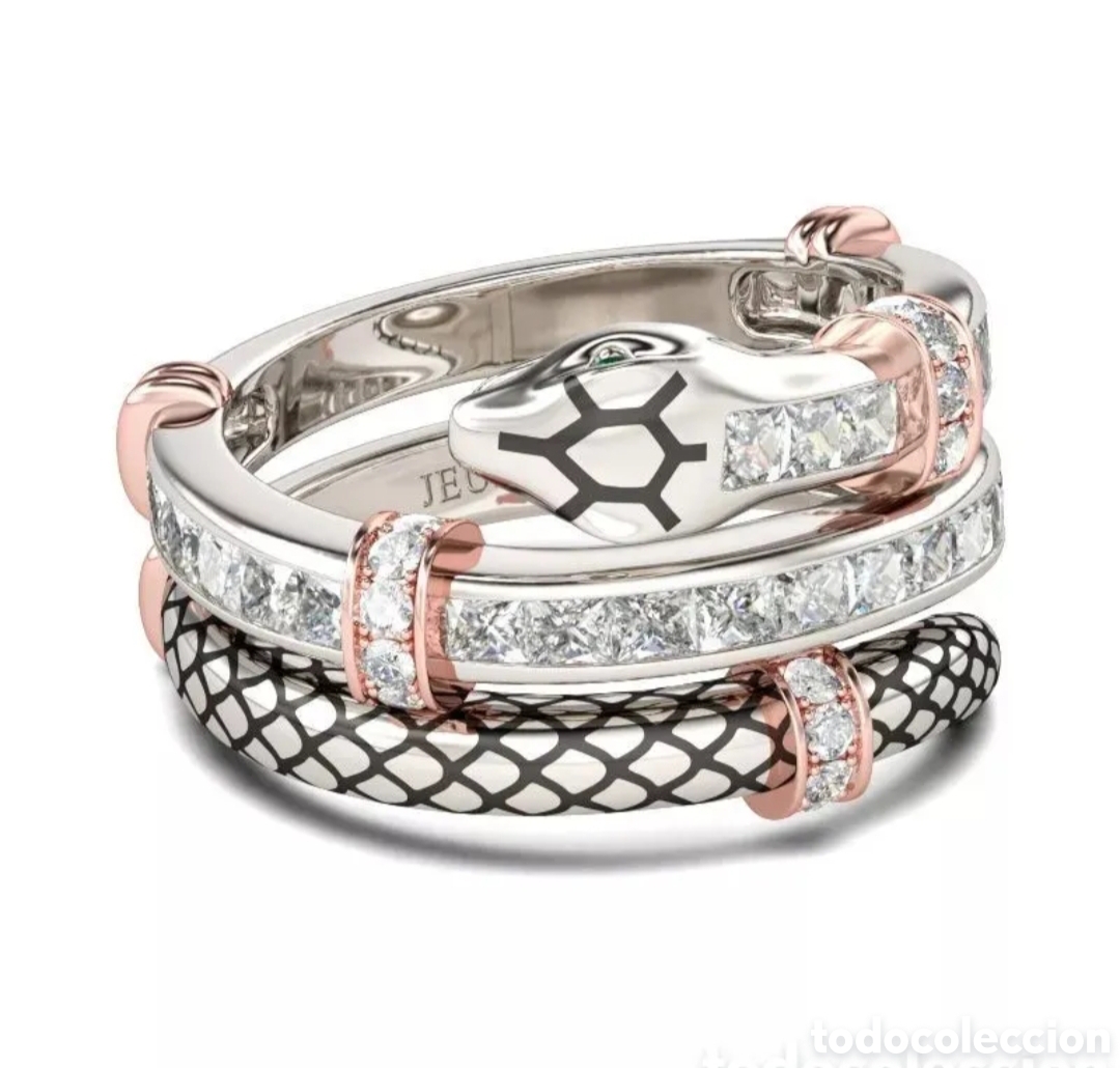 Joyeria: EXCLUSIVO ANILLO EN FORMA DE SERPIENTE. REF S4 EOS ANILLOS - Foto 3