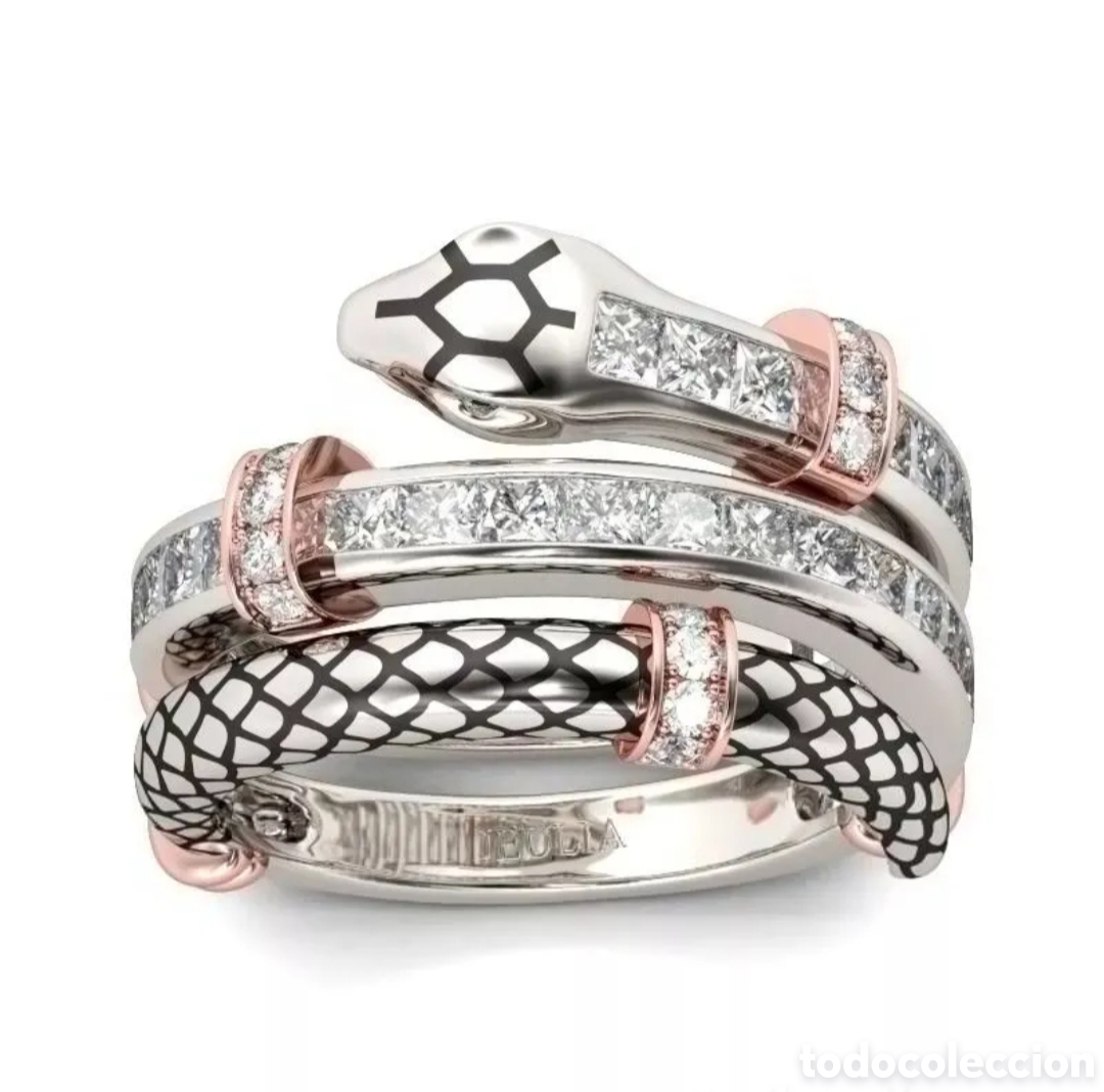 Joyeria: EXCLUSIVO ANILLO EN FORMA DE SERPIENTE. REF S4 EOS ANILLOS - Foto 1