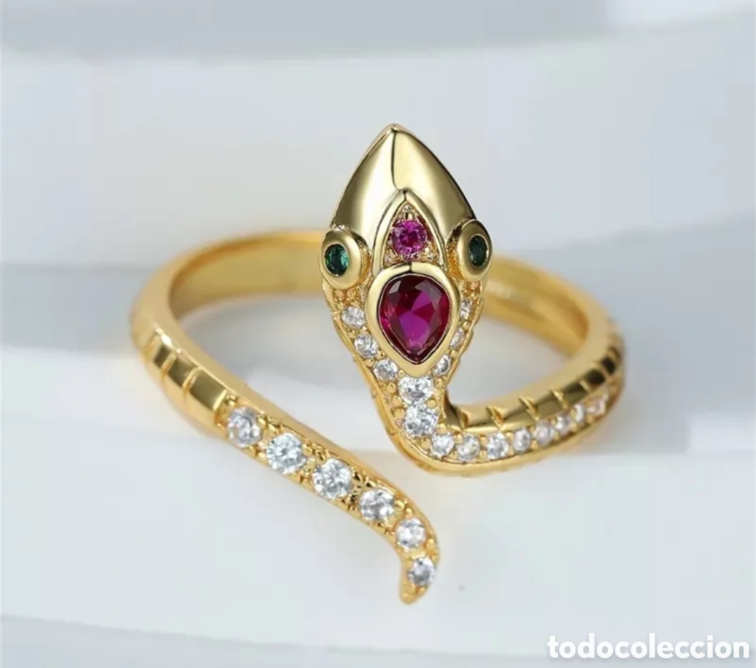 Joyeria: EXCLUSIVO ANILLO EN FORMA DE SERPIENTE. REF S4 EOS ANILLOS - Foto 2