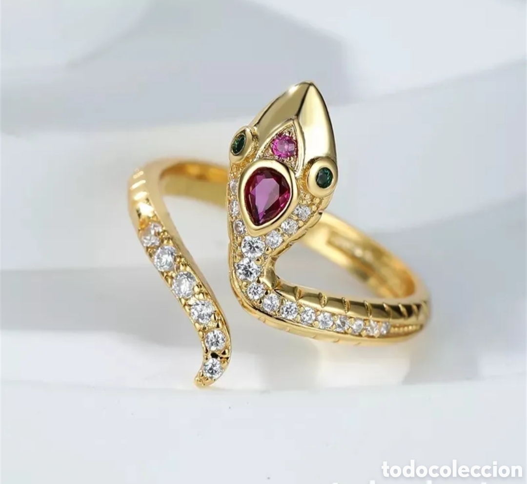Joyeria: EXCLUSIVO ANILLO EN FORMA DE SERPIENTE. REF S4 EOS ANILLOS - Foto 1