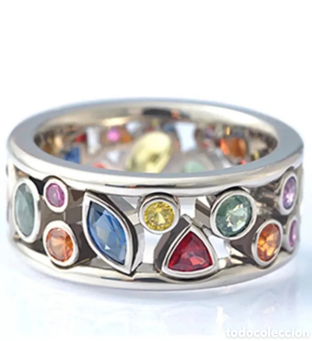 Joyeria: FANT&Aacute;STICO ANILLO CON CIRCONITAS. REF S6 EOS ANILLOS - Foto 3