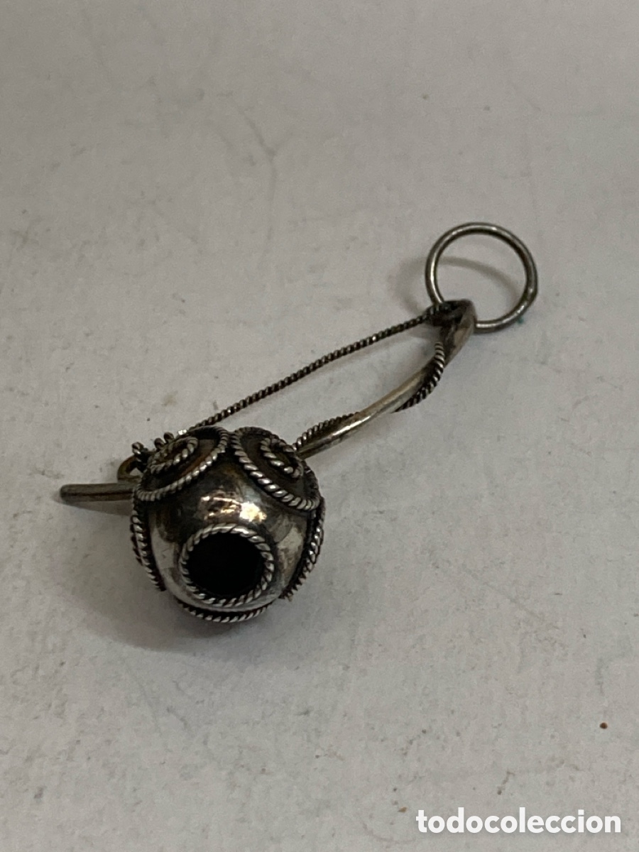 Joyeria: Broche de plata antiguo B93 - Foto 1