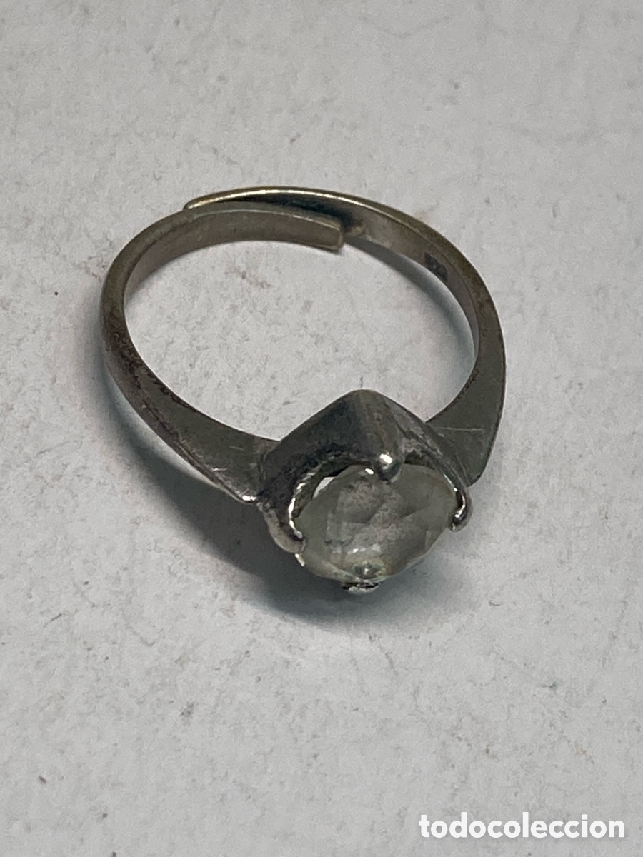 Joyeria: Anillo de plata engastado S165 - Foto 1