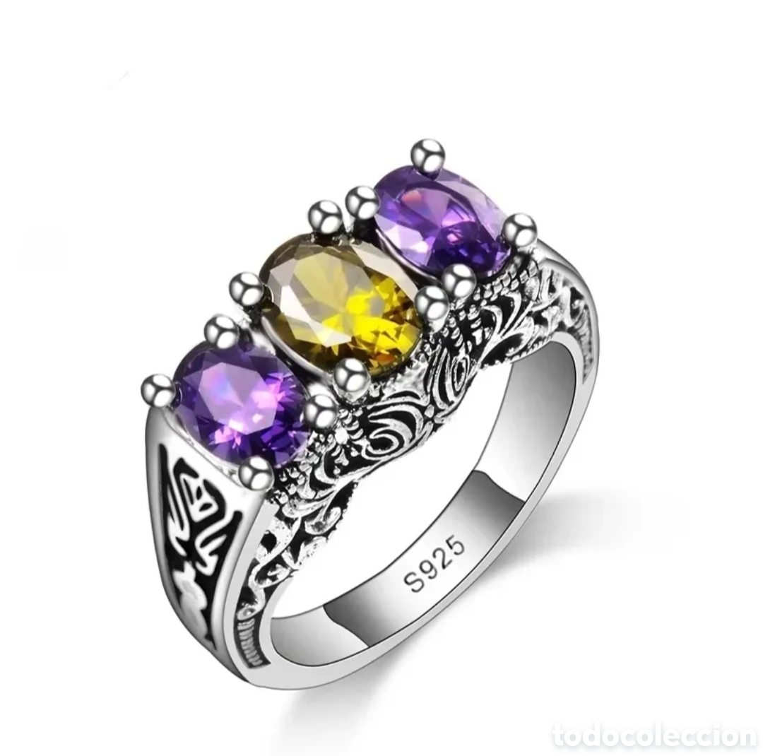 Joyeria: FANT&Aacute;STICO ANILLO CON CIRCONITAS. REF S6 EOS ANILLOS - Foto 1