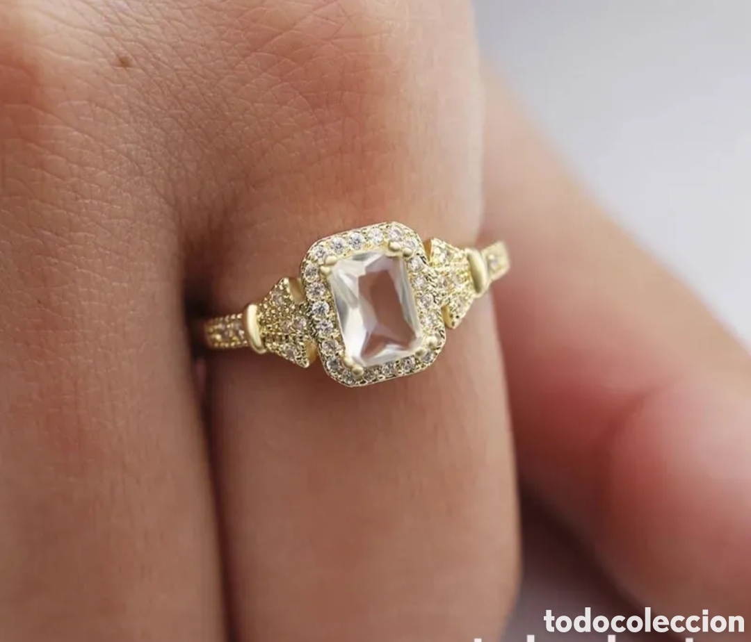 Joyeria: FANT&Aacute;STICO ANILLO CON CIRCONITAS. REF S5 EOS ANILLOS - Foto 2