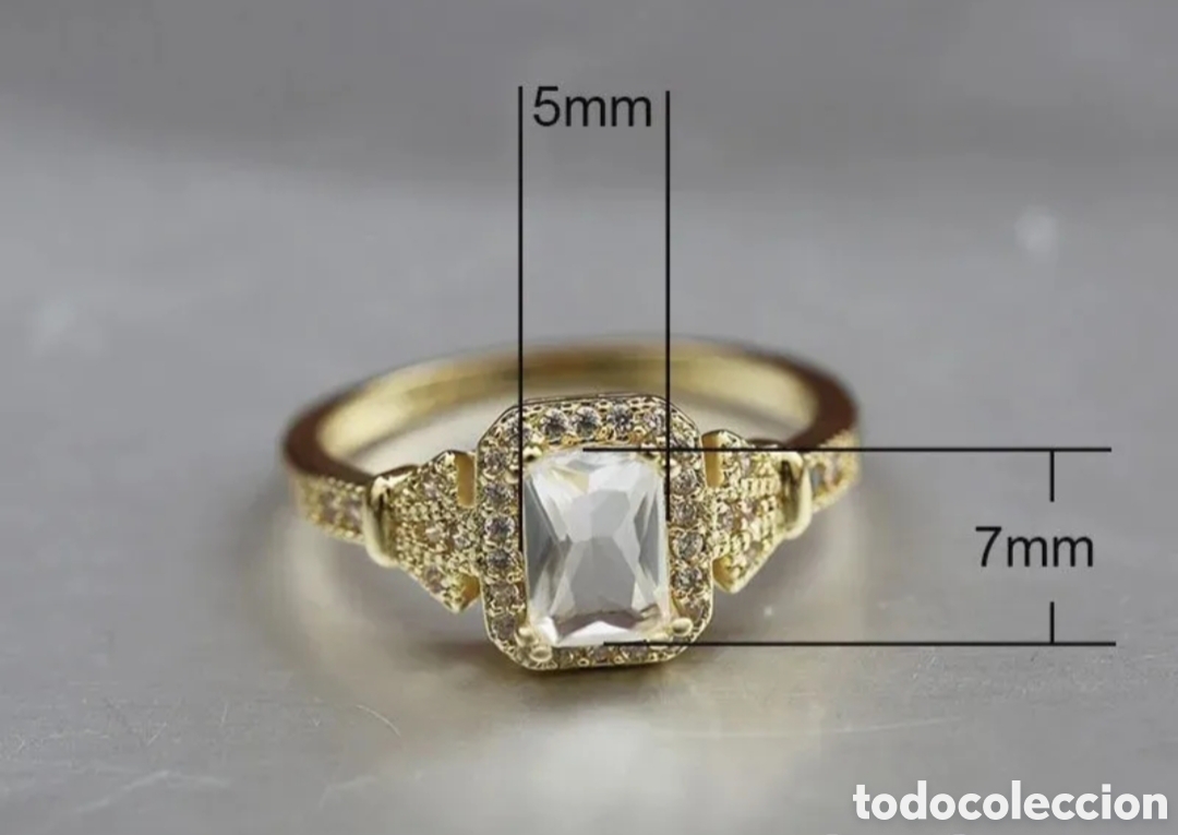Joyeria: FANT&Aacute;STICO ANILLO CON CIRCONITAS. REF S5 EOS ANILLOS - Foto 3