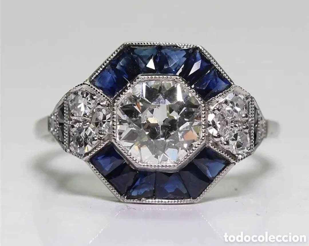 Joyeria: FANT&Aacute;STICO ANILLO CON CIRCONITAS. REF S6 EOS ANILLOS - Foto 2