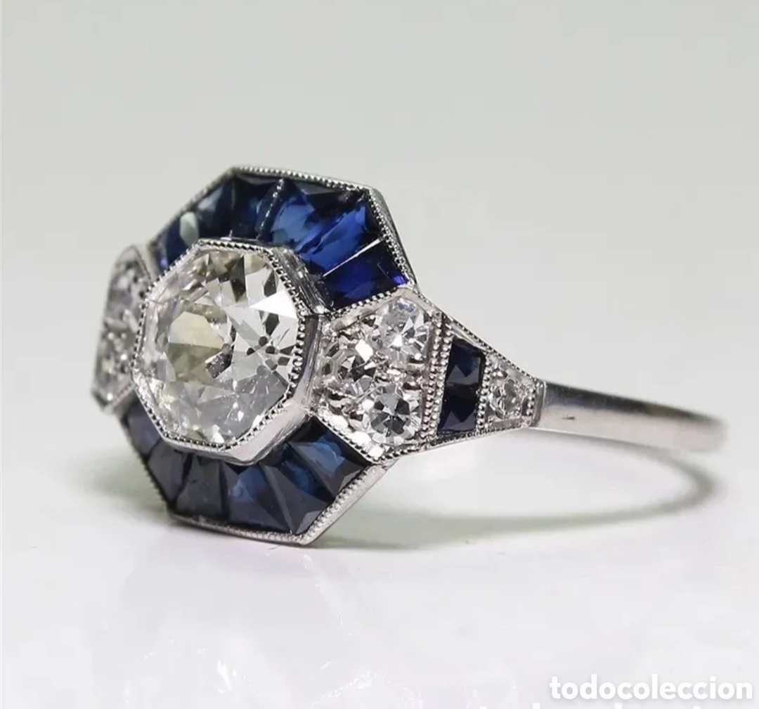 Joyeria: FANT&Aacute;STICO ANILLO CON CIRCONITAS. REF S6 EOS ANILLOS - Foto 1