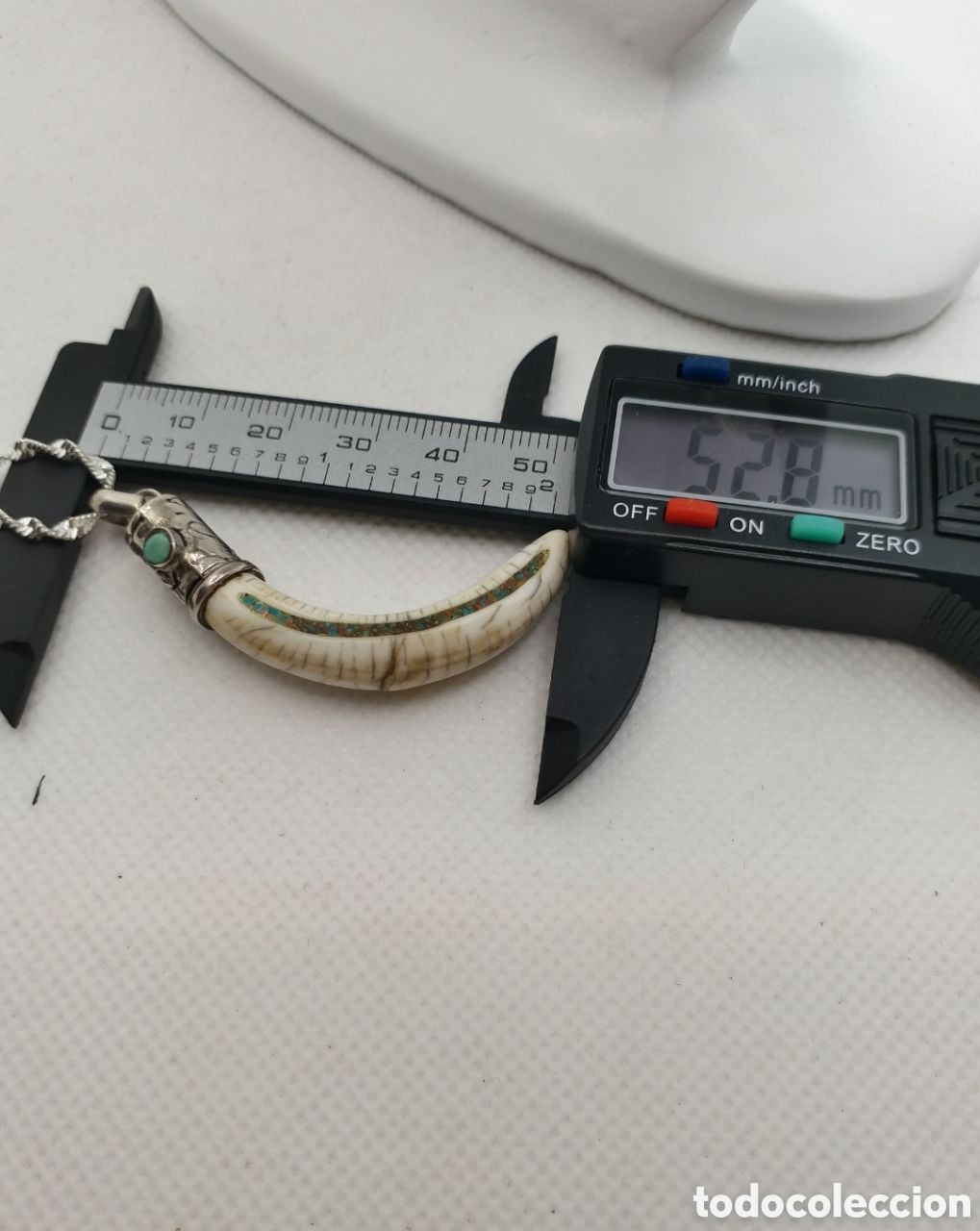 Joyeria: Cadena y colgante CUERNO de la Suerte - Foto 8