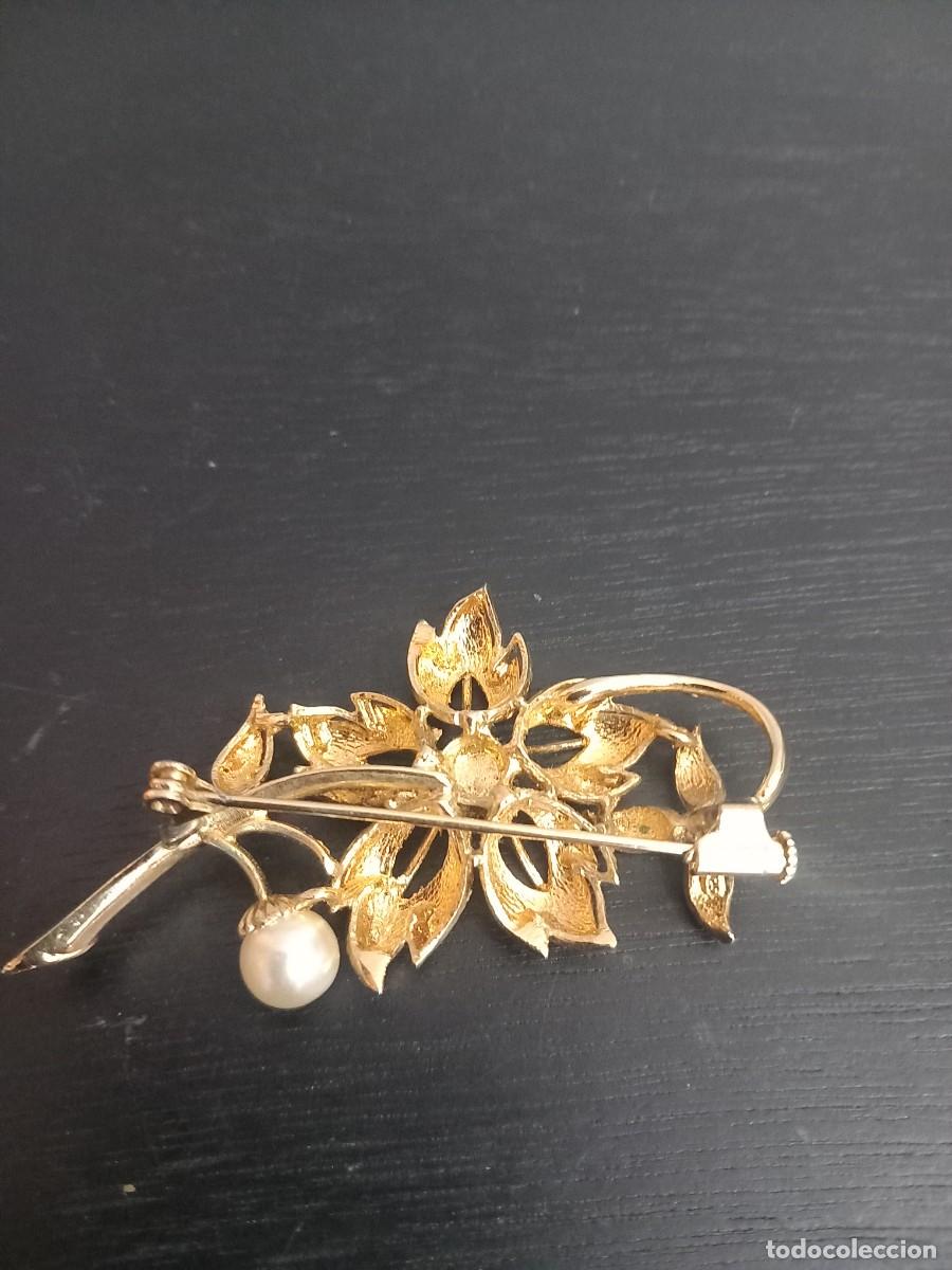 Joyeria: Broche antiguo dorado - Foto 2