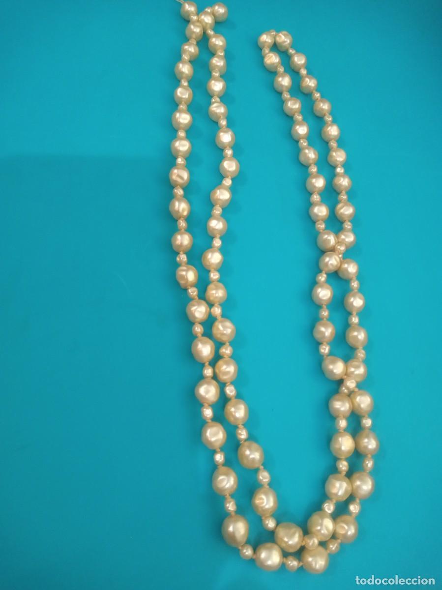 Joyeria: COLLAR LARGO IMITACI&Oacute;N DE PERLAS - Foto 1