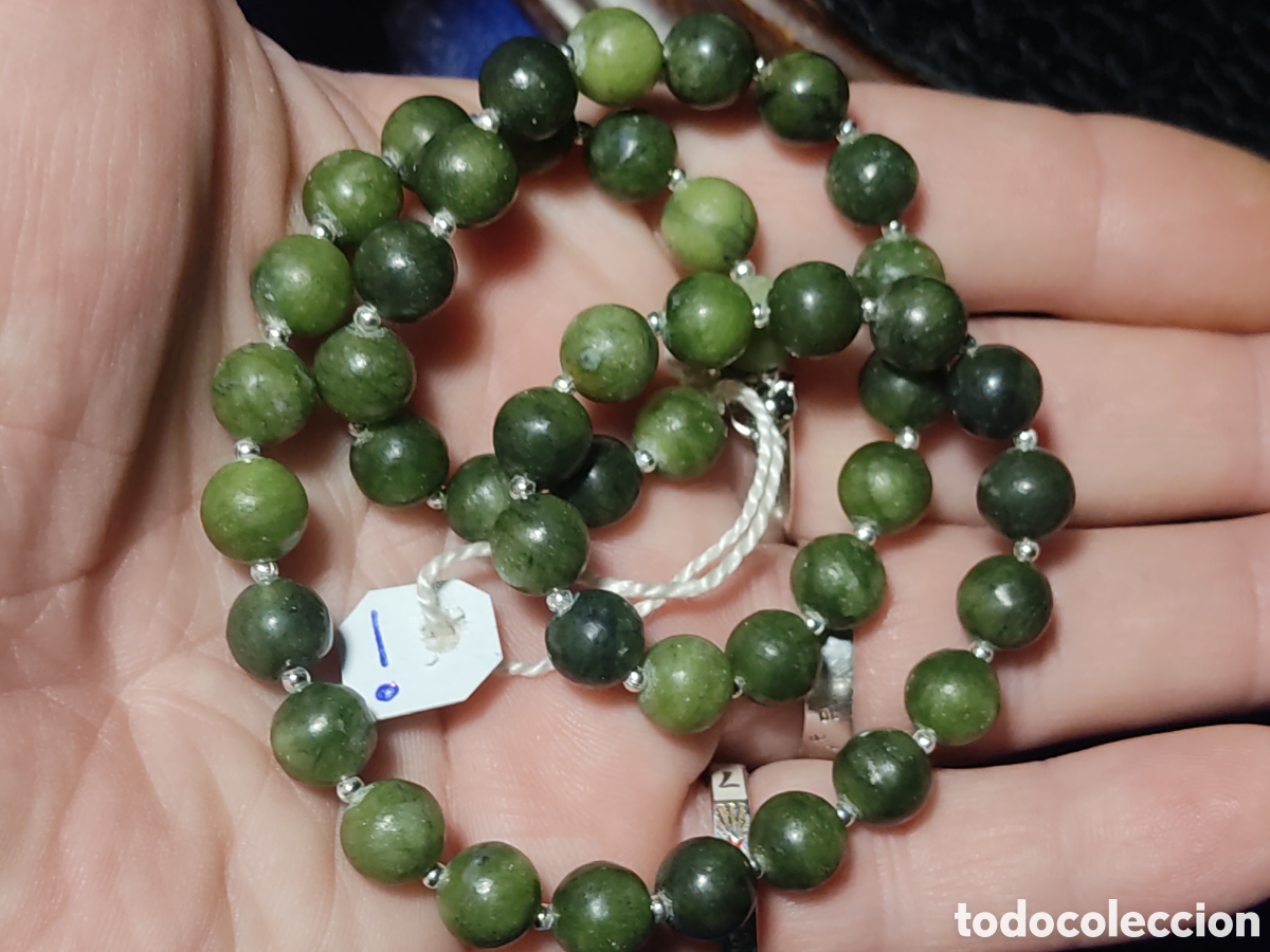 Joyeria: Collar de Jade o pedrer&iacute;a verde.*i* - Foto 7