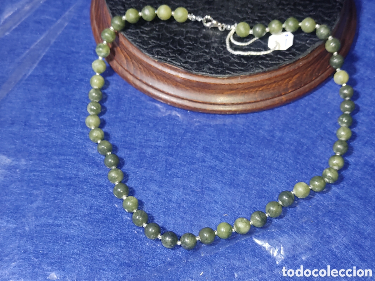Joyeria: Collar de Jade o pedrer&iacute;a verde.*i* - Foto 1