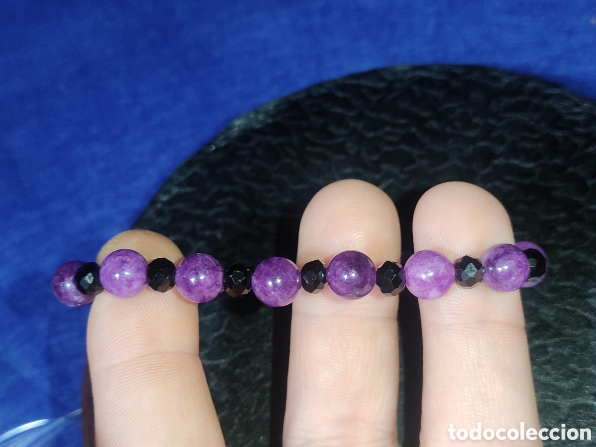 Joyeria: Pulsera de Amatista y Onix. - Foto 3