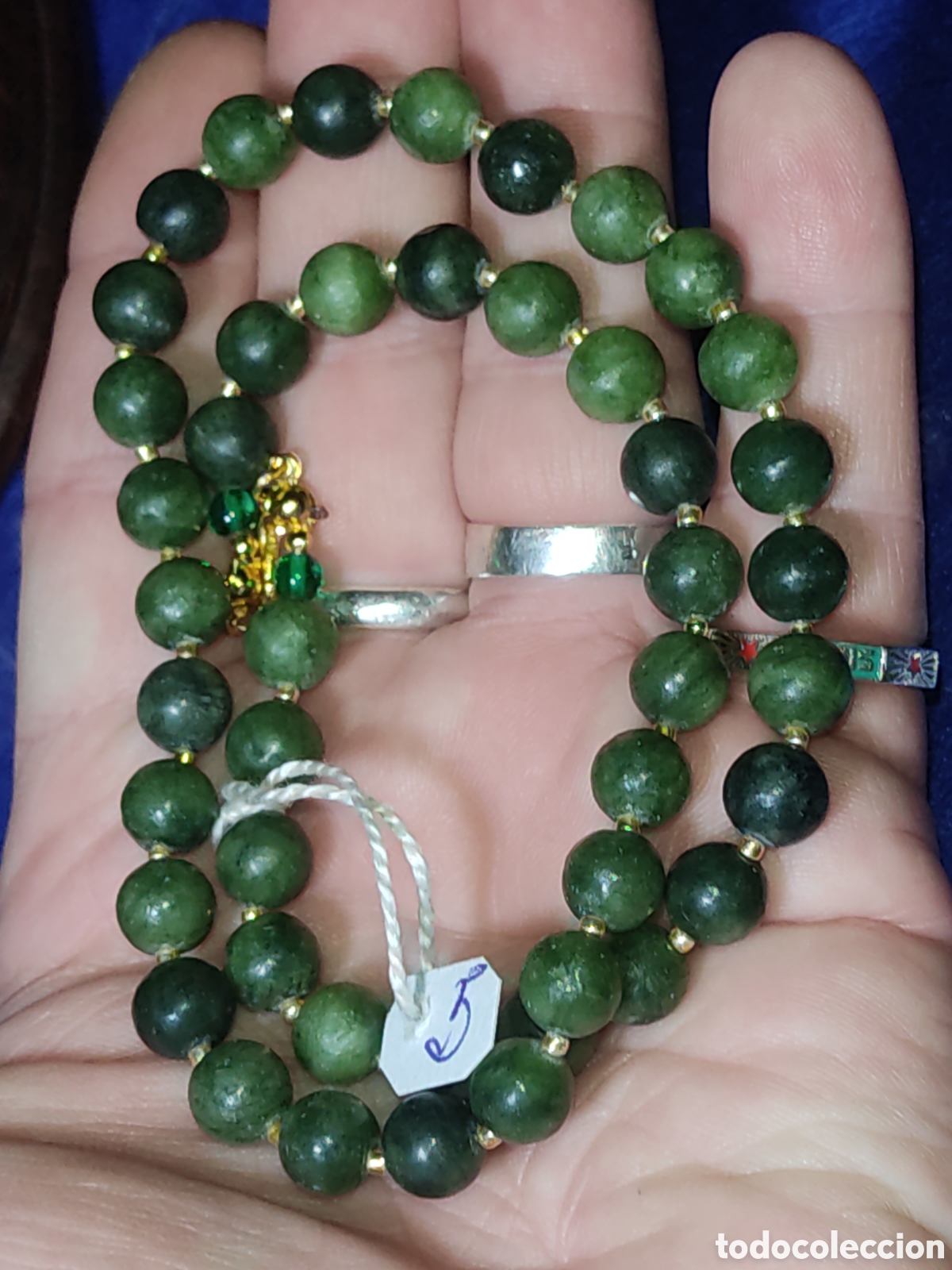 Joyeria: Collar de jade & pedrer&iacute;a verde.*5* - Foto 8