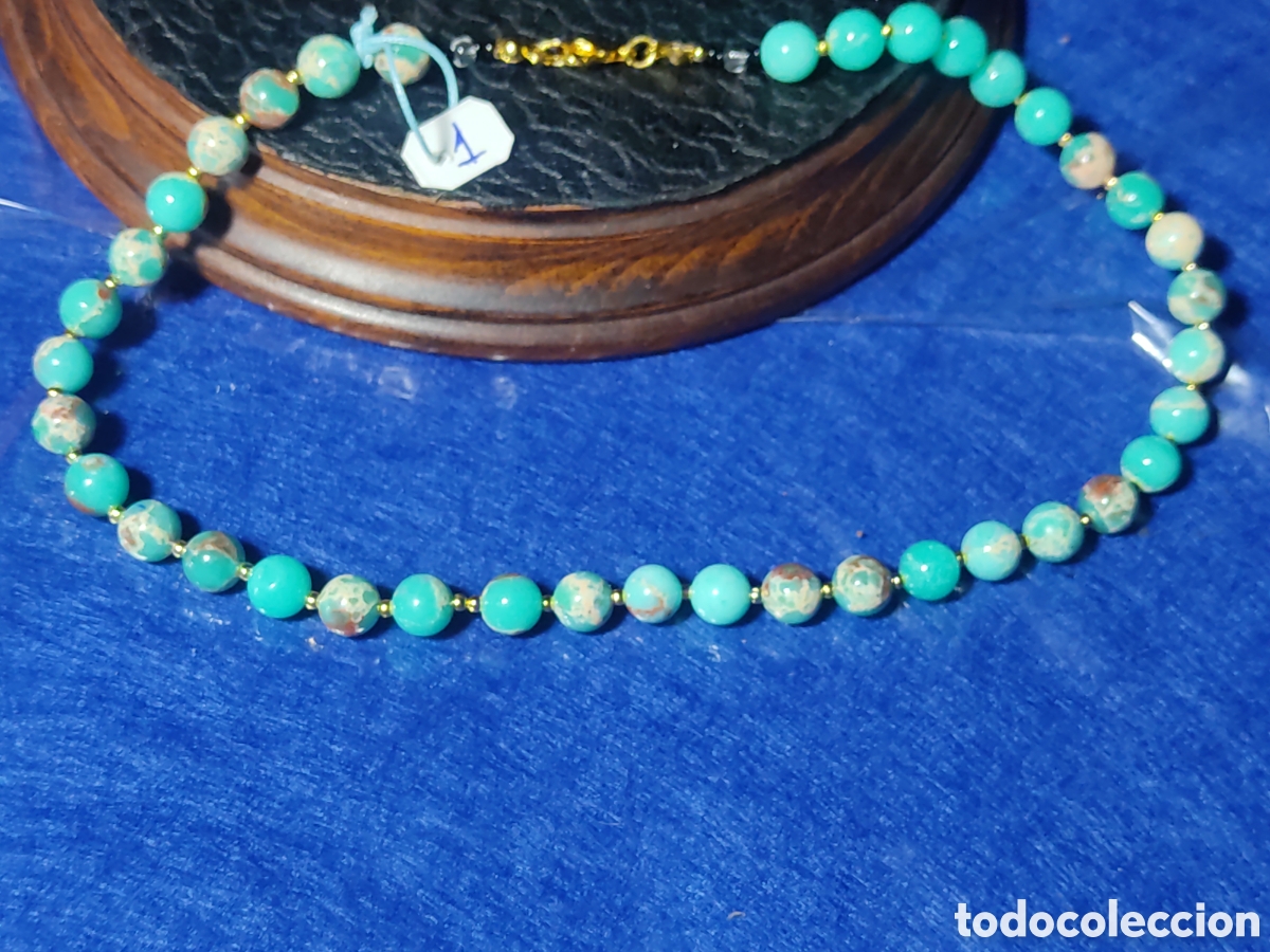 Joyeria: Collar de Jaspe piel de serpiente. *1* - Foto 1