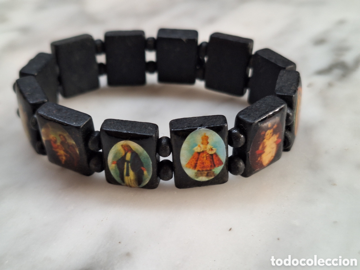 Joyeria: Pulsera de Rosario negra - Foto 2