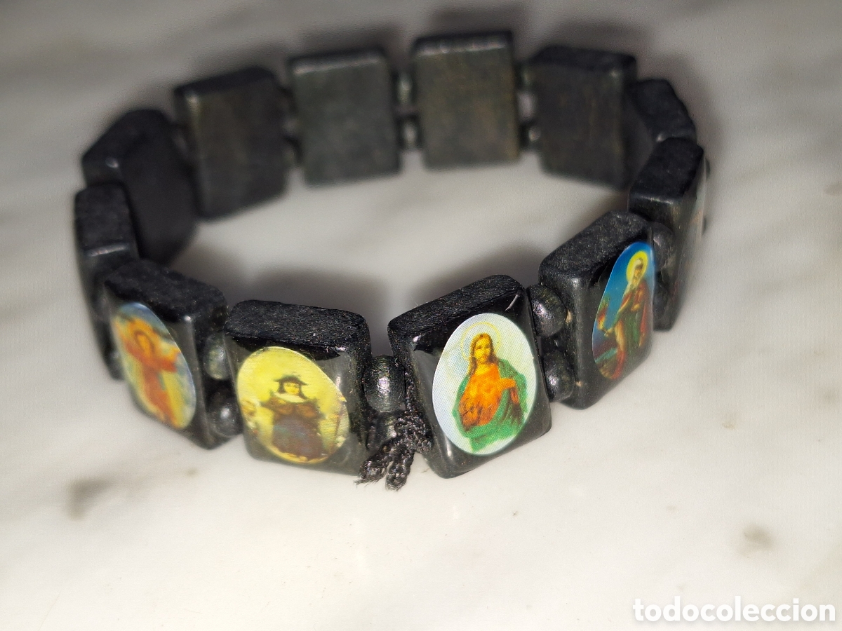 Joyeria: Pulsera de Rosario negra - Foto 3