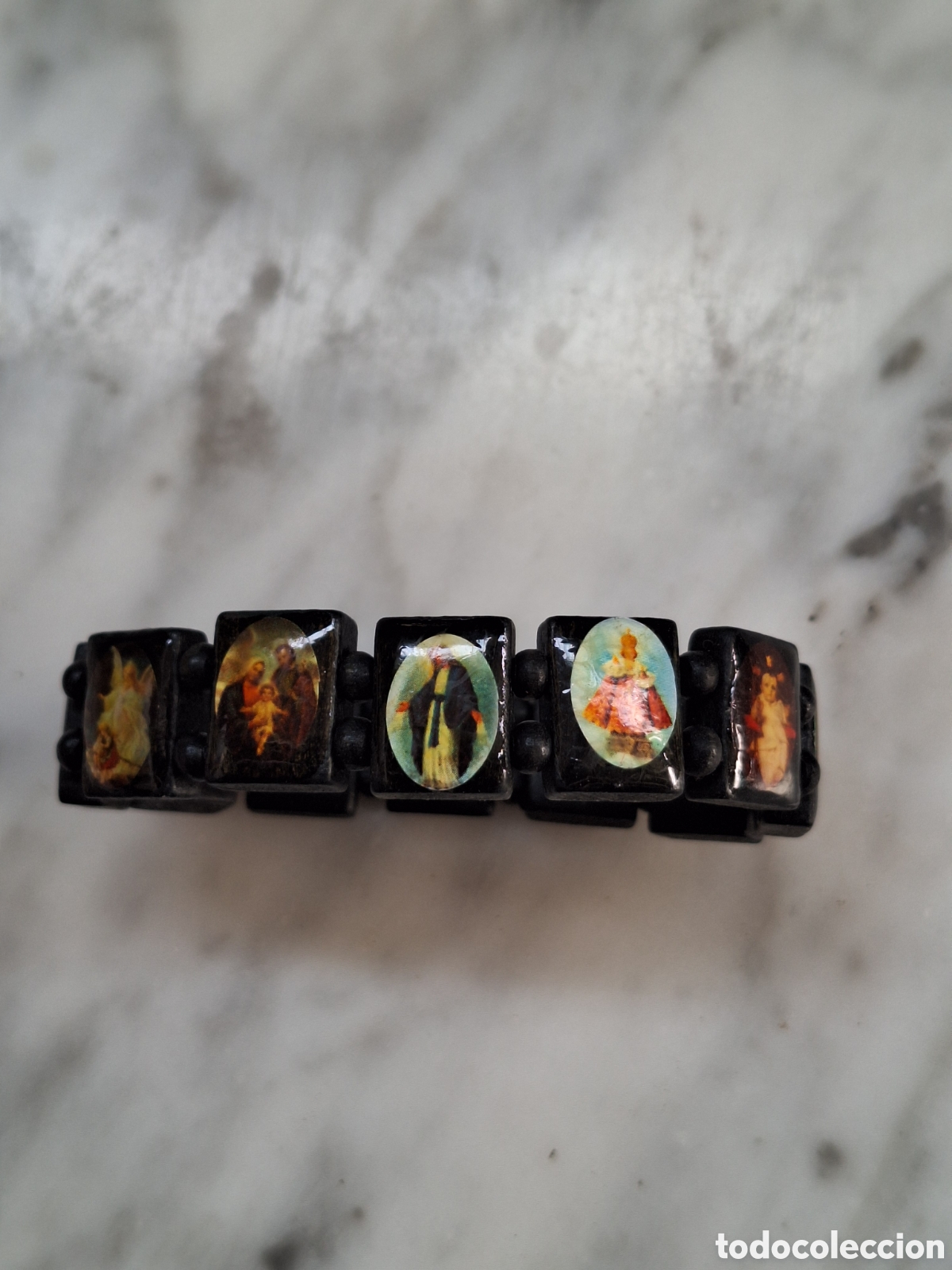 Joyeria: Pulsera de Rosario negra - Foto 1