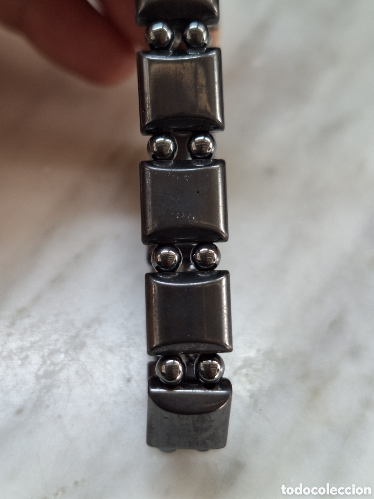 Joyeria: Pulsera magnetica negra - Foto 2