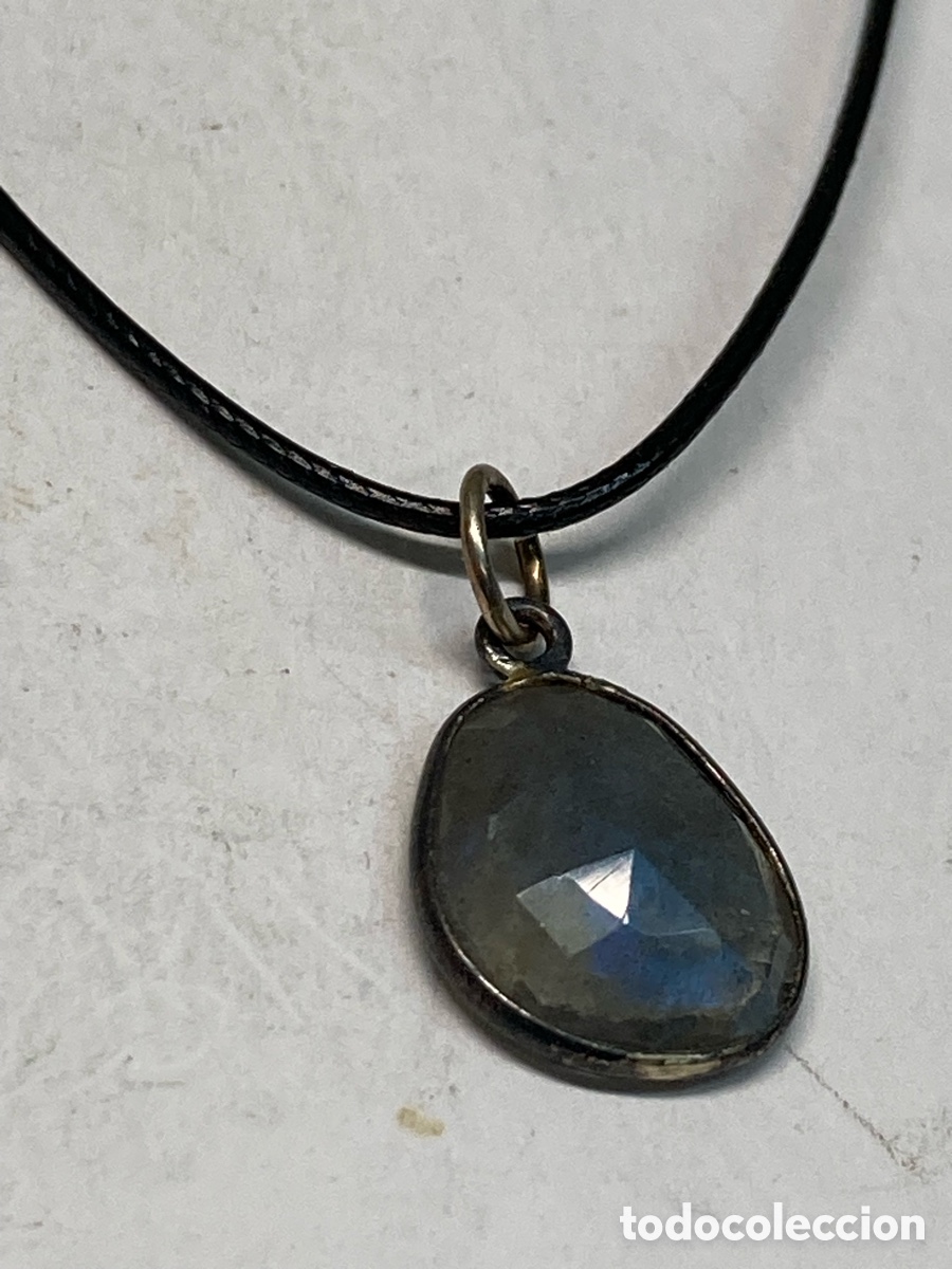 Joyeria: Collar de plata y piedra luna CC153 - Foto 2
