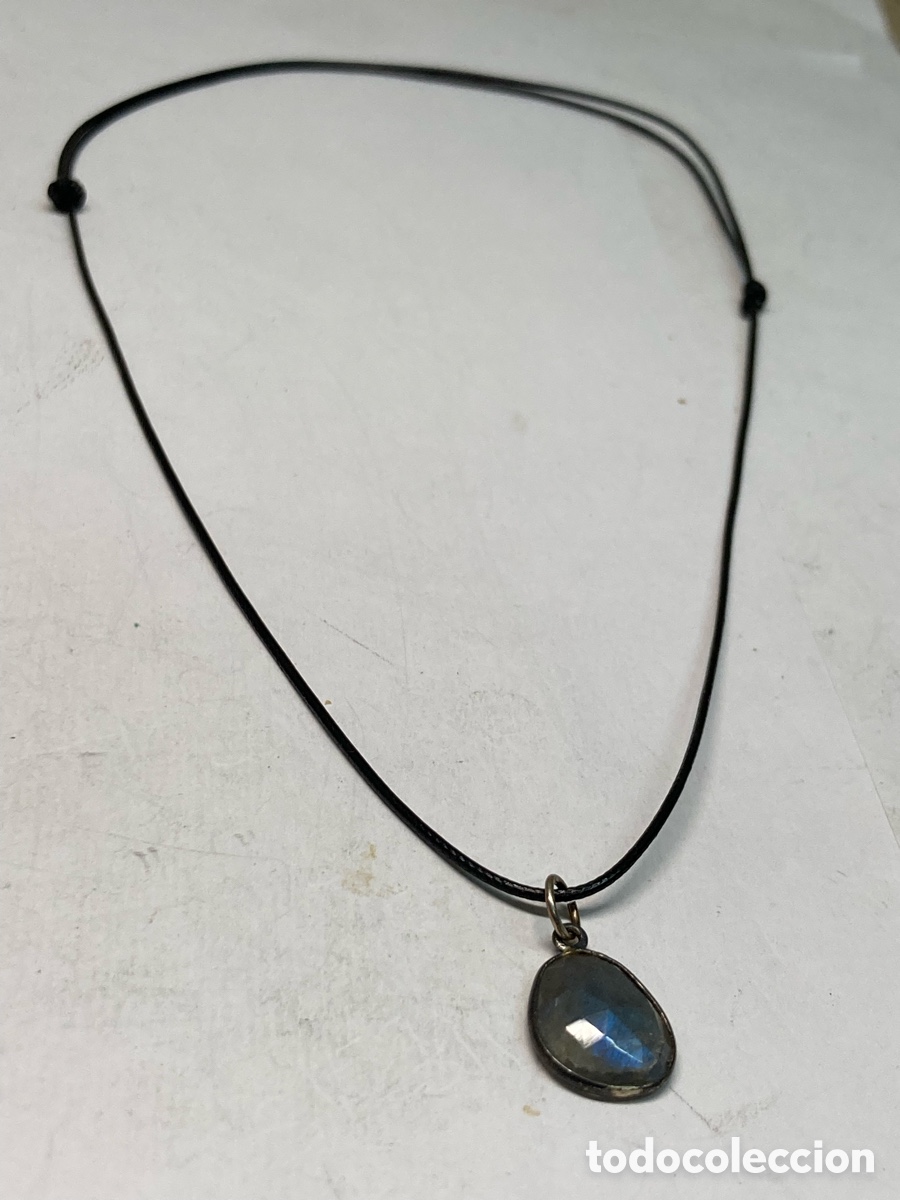 Joyeria: Collar de plata y piedra luna CC153 - Foto 1