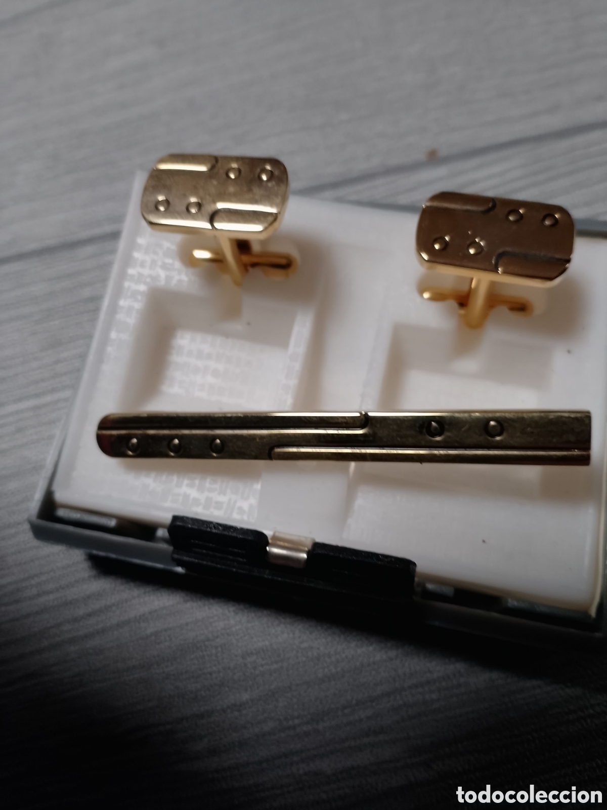 Joyeria: Juego de gemelos y alfiler de corbata - Foto 2