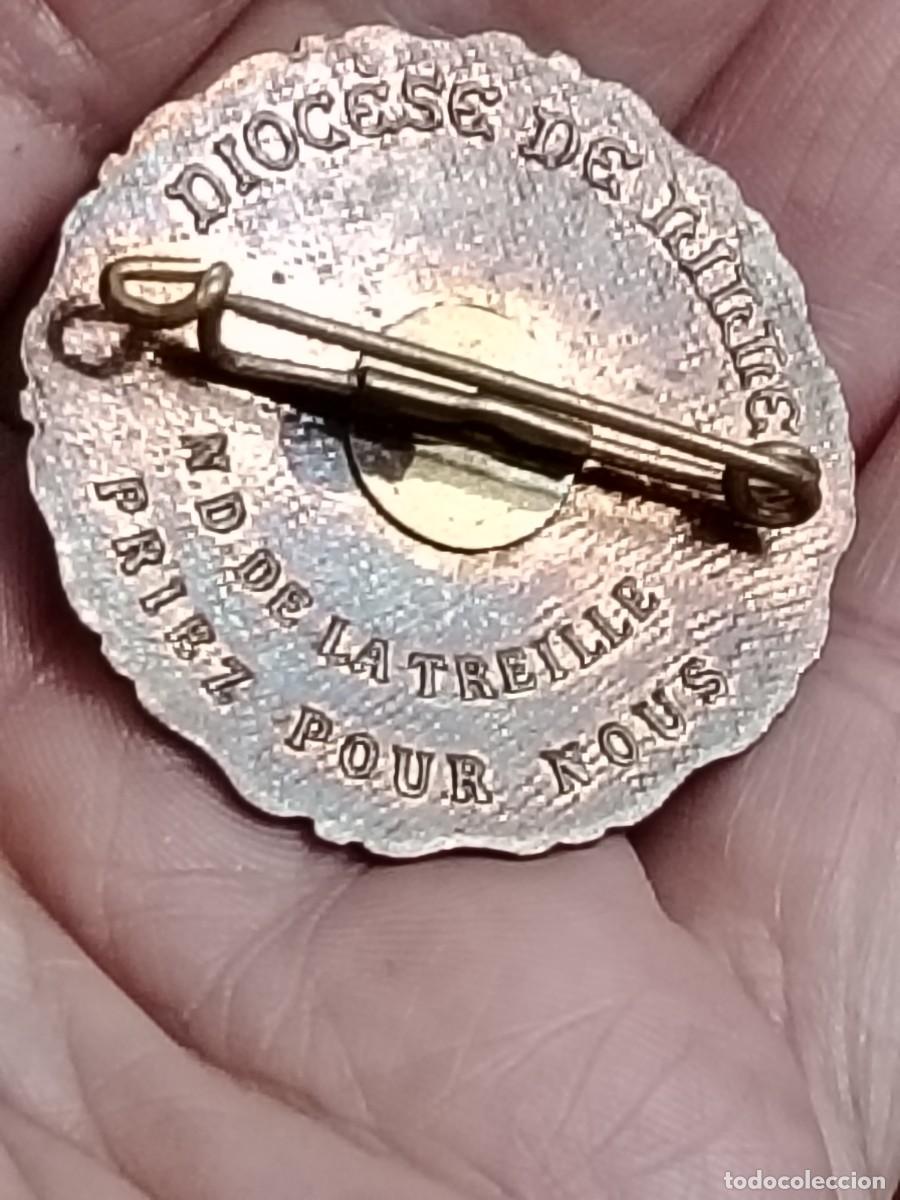 Joyeria: Broche religioso de virgen con ni&ntilde;o - Foto 3