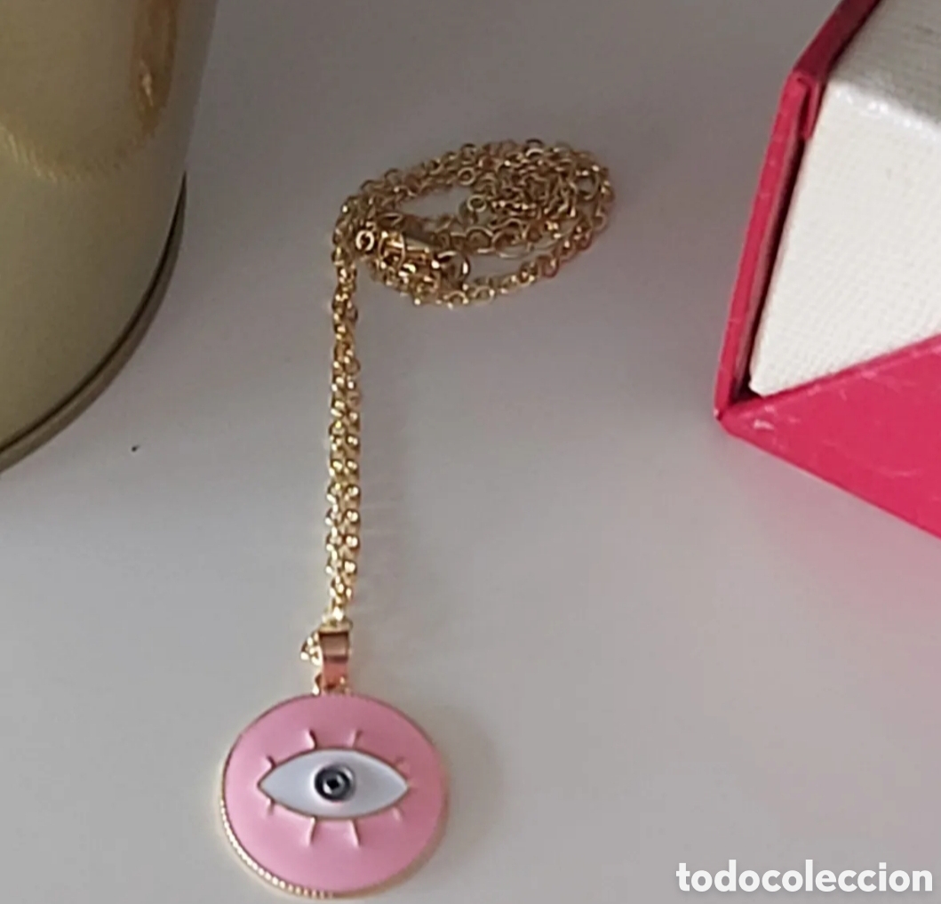 Joyeria: FANT&Aacute;STICO COLGANTE AMULETO PROTECTOR OJO TURCO. REF S6 EOS AMULETOS - Foto 2