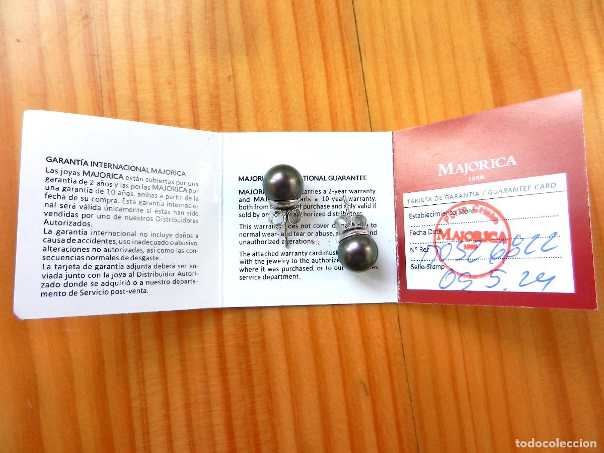 Joyeria: Perlas negras, pendientes de plata - Foto 1