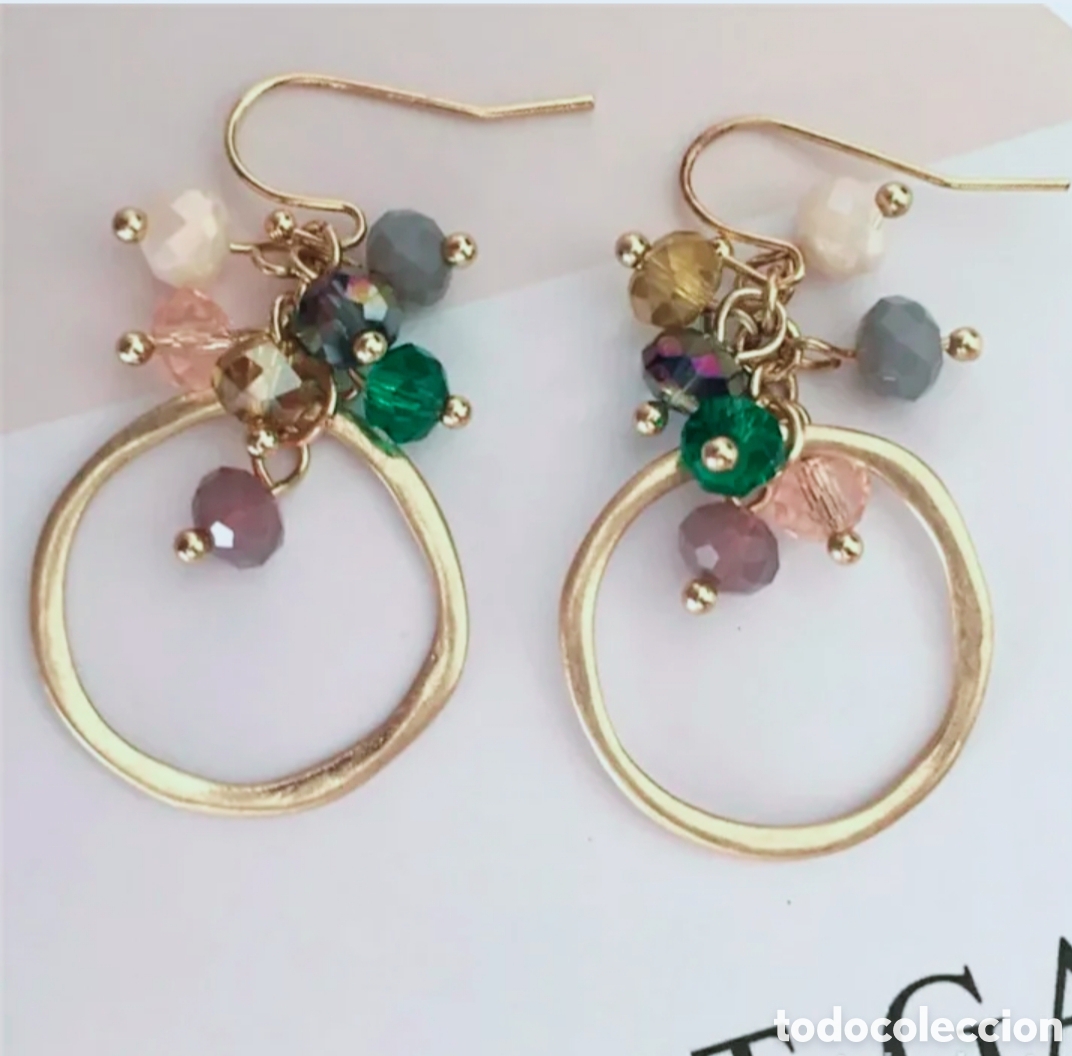 Joyeria: PRECIOSOS PENDIENTES CON PIEDRECITAS. REF EOS S5 PENDIENTES - Foto 2