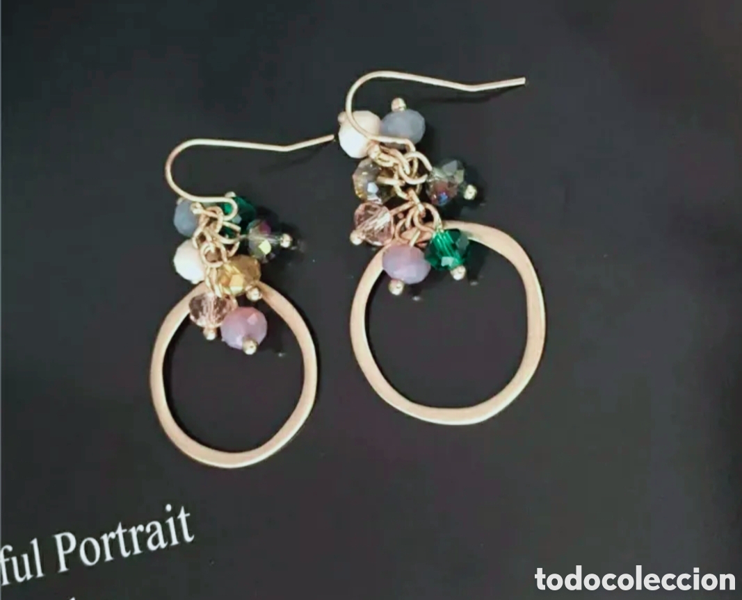 Joyeria: PRECIOSOS PENDIENTES CON PIEDRECITAS. REF EOS S4 PENDIENTES - Foto 2