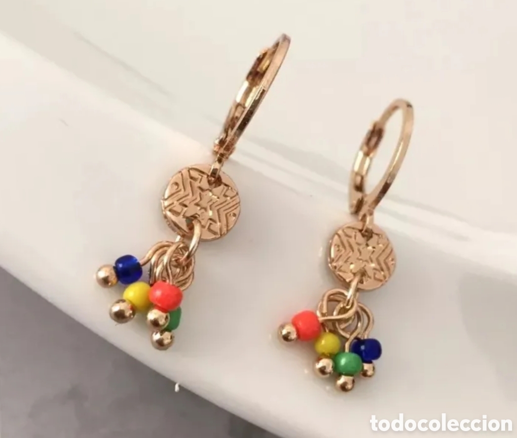 Joyeria: PRECIOSOS PENDIENTES CON PIEDRECITAS. REF EOS S5 PENDIENTES - Foto 1