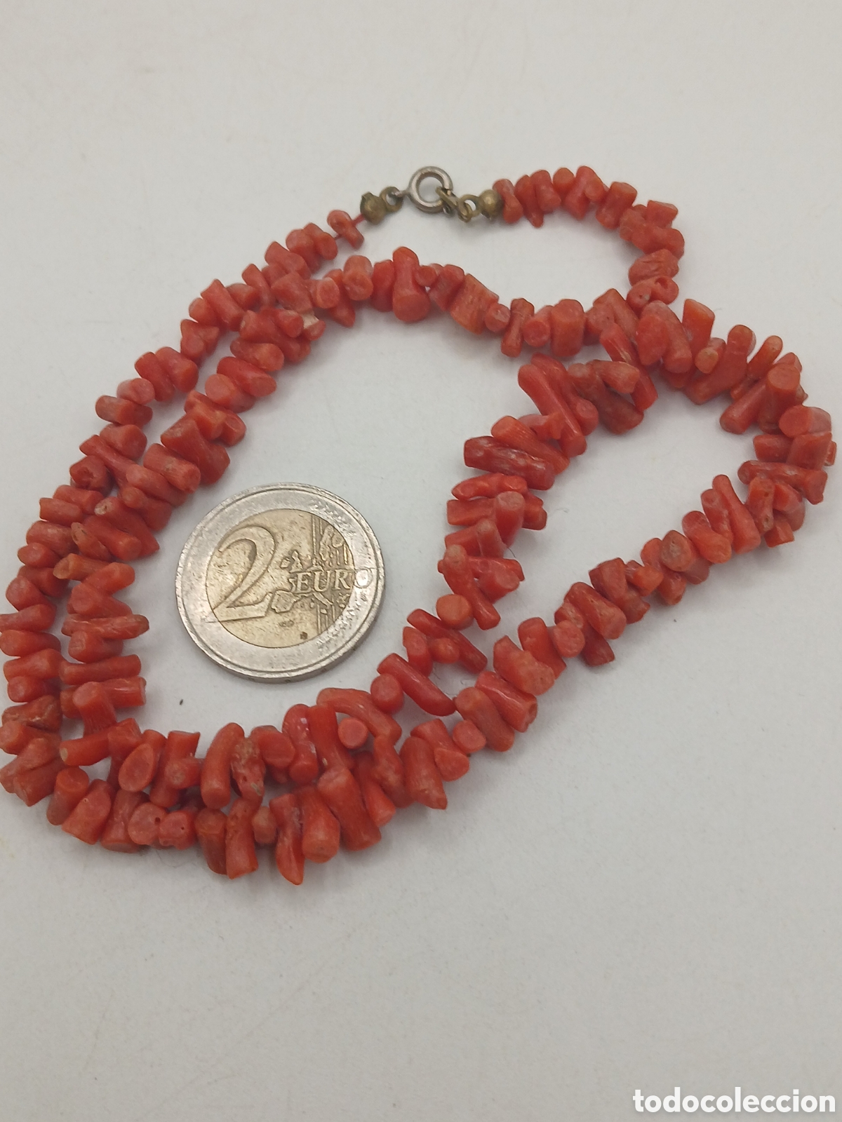 Joyeria: Collar coral rojo mediterr&aacute;neo - Foto 5