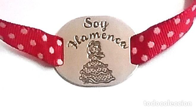 Joyeria: Pulsera flamenca de cinta lunares y Plata - Foto 2