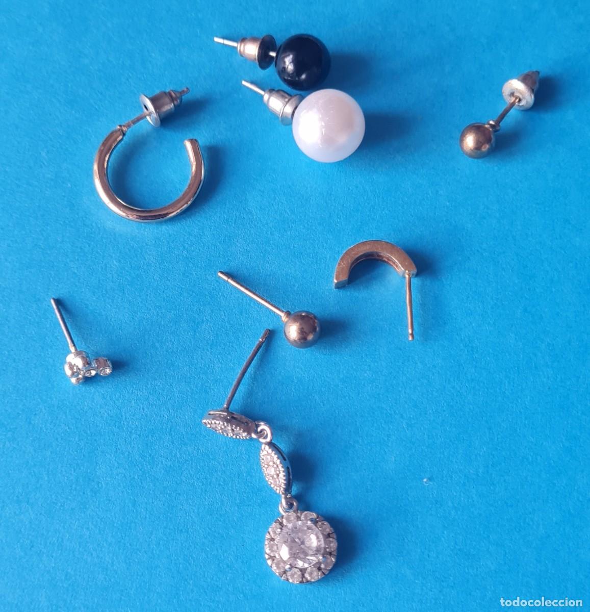 Joyeria: LOTE 8 PENDIENTES SUELTOS - Foto 1