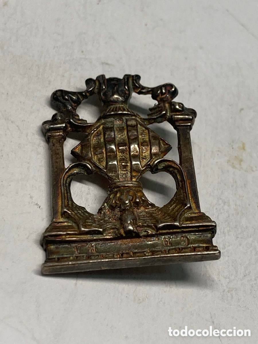 Joyeria: Broche de plata escudo B95 - Foto 1